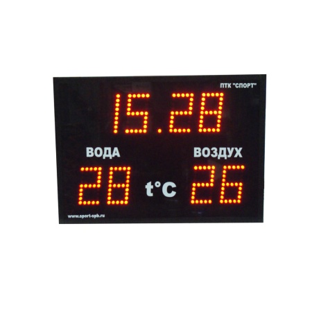 Купить Часы-термометр СТ1.13-2t для бассейна в Борзи 
