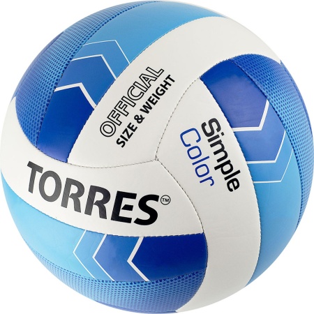 Купить Мяч волейбольный Torres Simple Color любительский р.5 в Борзи 